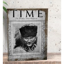 Bk Gift Atatürk Temalı Dekoratif Mini Kanvas Tablo 15 x 20 Cm-30