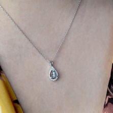 Lilarote 0.12 Ct. Damla Model Pırlanta Kolye