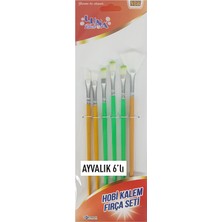 Luna Touch Hobi Kalem Fırça Seti - Ayvalık 6'lı