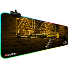 Digipod Rgb Oyuncu Mousepad Rgb Gaming Oyuncu Mouse Pad Kaymaz Taban  70 x 30