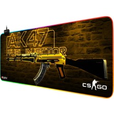 Digipod RGB Gaming  Oyuncu Mousepad RGB AK47  70 X 30  Kaymaz Taban 4mm Kalınlık