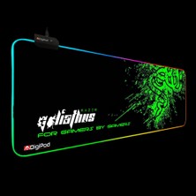 Digipod Rgb Oyuncu Mousepad Rgb Gaming Oyuncu Mouse Pad Kaymaz Taban  70 x 30