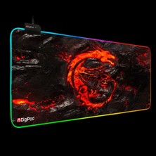 Digipod Rgb Oyuncu Mousepad Rgb Gaming Oyuncu Mouse Pad Kaymaz Taban  70 x 30