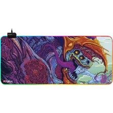 Digipod Rgb Oyuncu Mousepad Rgb Gaming Oyuncu Mouse Pad Kaymaz Taban  70 x 30