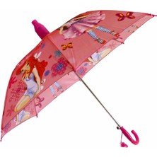 Limopa Bardaklı Kız Çocuk Şemsiye 8 Tel