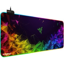 Digipod Rgb Oyuncu Mousepad Rgb Gaming Oyuncu Mouse Pad Kaymaz Taban  70 x 30