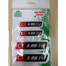 Moto Çarşım Kan Gurubu Stıcer  A Rh(+)