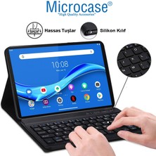 Microcase Lenovo Tab M10 Fhd Plus 10.3'' TB-X606 X606F Bluetooth Klavyeli Standlı Kılıf - Bkk4