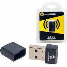 Magbox Botech Hd Uydular ile Uyumlu Magbox USB Mini 802.11N Wifi 7601 Chıpset 2.4ghz 150 Mbps Tırnak