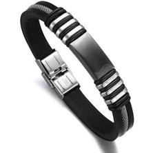 Chavin Siyah Ipc Kap. Kaçuk , Çelik Erkek Bileklik cy86