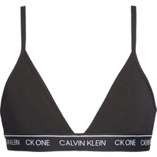 Calvin Klein Kadın Üçgen Siyah Bralet