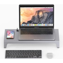Techmaster Onten 11IN1 Macbook Notebook Type-C Stand Dock Kablosuz Şarj