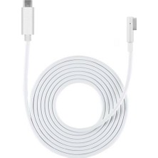 Techmaster Type-C To Magsafe 1 Macbook Pro Macbook Air Uyumlu Şarj Kablosu