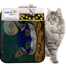 Gravel Kedi Kumu Paspası Yeni Sezon 45 x 60 cm NRSZN0201