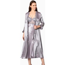 Pierre Cardin  Pierre Cardin Bayan 6lı Saten Gelin Çeyiz Seti 6025