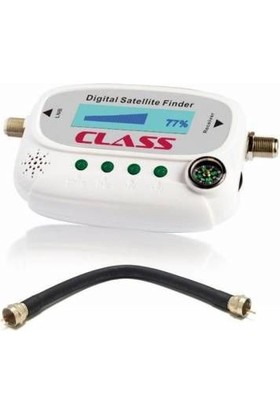 Class Digital Uydu Bulucu Pusulalı Mini LCD Ekranlı Dijital Uydu Yön Sinyalı Bulucu Mini Uydu Sinyal Bulucu