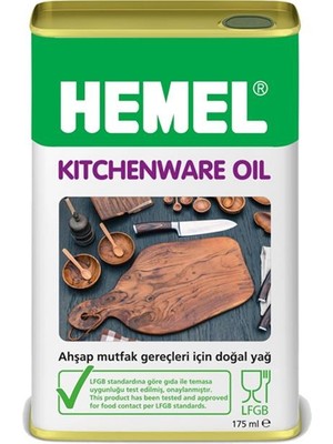 Hemel Kitchenware Oil - Mutfak Gereçleri Için Doğal Yağ - 0,175 ml