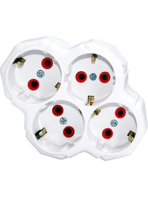 Asel 4 Lü Yonca Golyat Priz