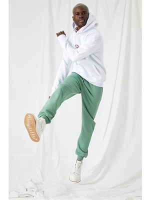 Gothamvibes Erkek Rahat Kesim Çağla Eşofman Alt