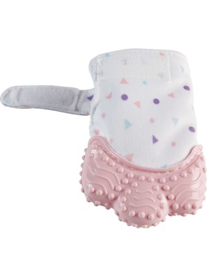 Kujju Diş Kaşıma Eldiveni Pembe