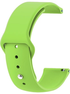 Gpack Google Ticwatch S2 Wear Os Kordon Klasik Silikon Krd 11 Yeşil