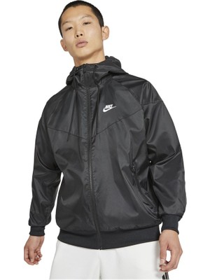 Nike M Nsw Spe Wvn Lnd Wr Hd Jkt Erkek Siyah Ceket - DA0001-010