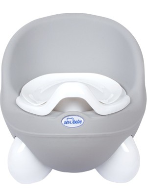 Sevi Bebe Sevimli Lazımlık Gri