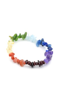 Murty99 Doğal 7 Farklı Kırık Taş Çakra Bileklik