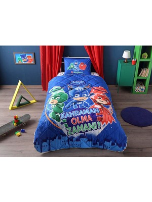 Pumpkin Home Deco Taç Pj Masks Yorgan Seti