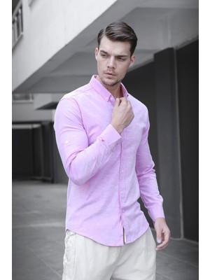 Oksit Abram Oxford Extra Slim Fit Erkek Gömlek