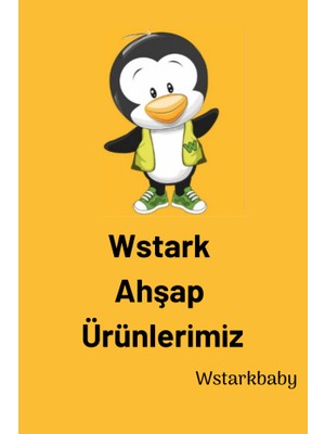 Wstark Ahşap Saksılık 3'lü Çiçeklik Standı