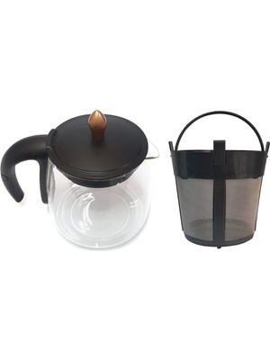 Arzum Ar 3003 Çaycı Klasik Filtreli Cam Demlik