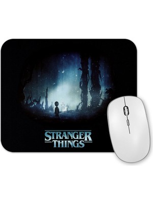 Baskı Dükkanı Stranger Things Black Mouse Pad