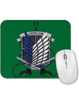 Baskı Dükkanı Attack On  Titan Scoutıng  Legıon Mouse Pad