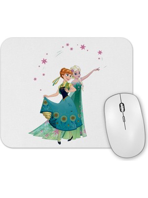 Baskı Dükkanı Elsa Anna Olaf The Walt Disney Company Mouse Pad