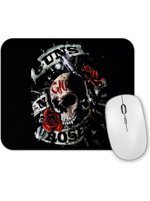 Baskı Dükkanı Guns N Roses Guns Roses Estampa Mouse Pad