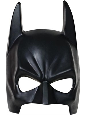 Skygo Siyah Renk Çocuk Boy Arkadan Lastikli Batman Maskesi Yarasa Adam
