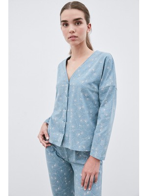 Penti Relax Blue Lotus Pijama Takkımı