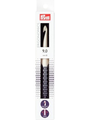 Prym Ergonomics Ergonomik Silikon Saplı Örgü Tığı 9 mm 218491