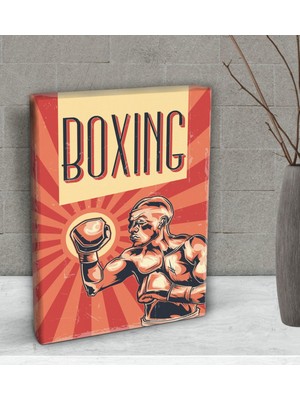 Bk Gift Boxing Tasarımlı Dekoratif Mini Kanvas Tablo 15 x 20 Cm-1