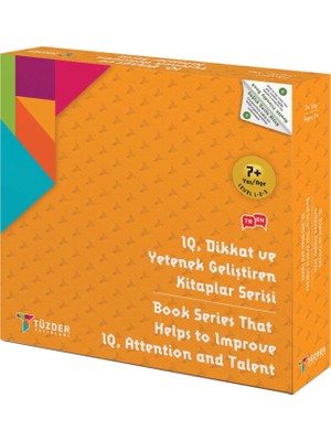 7+ Yaş 9’Lu Set - IQ Dikkat ve Yetenek Geliştiren Kitaplar Serisi