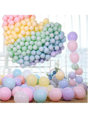 Kikajoy Renkli Makaron Balon 100'LÜ
