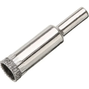 Mermer Granit Fayans Porselen Cam Yuvarlak Delme Pancı 10 mm  Elmas Uçlu Delik Açma Karot Matkap Ucu