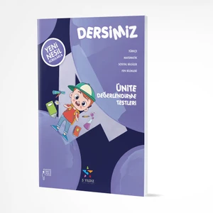 5 Yıldız Yayınları 4. Sınıf Tüm Dersler Ünite Değerlendirme Testi