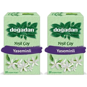 Yeşil Çay Yaseminli 20'li Poşet x 2 Adet