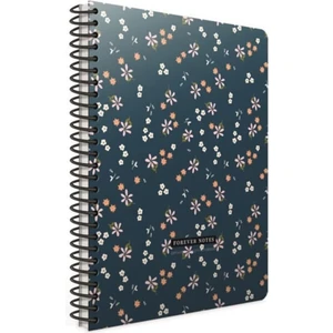 Forever A4 Çizgili Spiralli Karton Kapaklı Defter 80 Yaprak