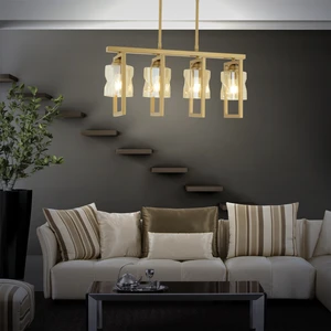 Mark 4 Lü Sıralı Eskitme Boyalı Modern Genç Odası Yatak Odası Salon Avize