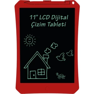 11" Kırmızı LCD Dijital Çizim Tableti