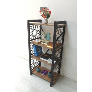 Adım Shops Desenli Lazer Kesim Metal Raf