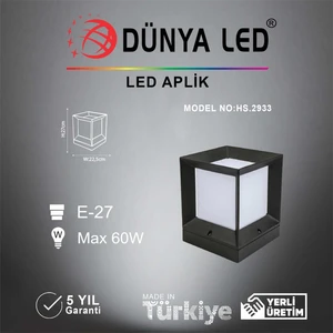 Dünya Led HS.2933 Dış Mekan Bahçe Aydınlatma